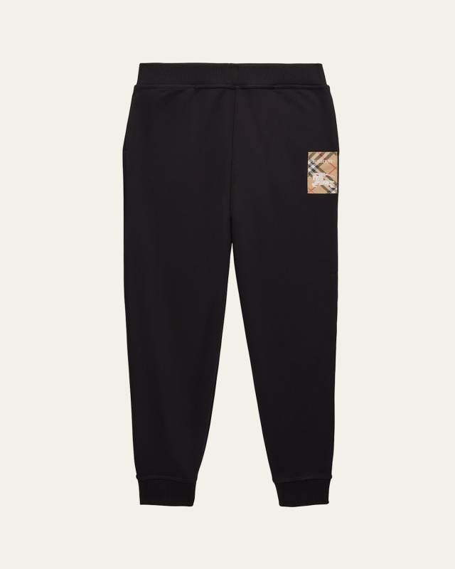 Boy's Jackson EKD Label Jogging Pants, 3-14